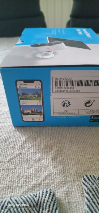Cámara de seguridad con panel solar