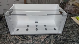 Cajón organizador transparente