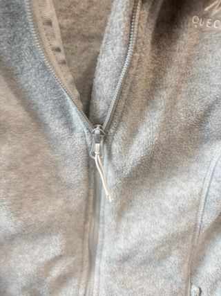 Chaqueta polar Decathlon gris