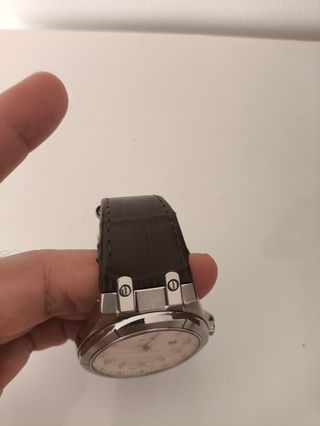 Reloj Jaguar Sapphire Esfera Beige Correa Marrón