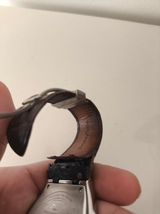 Reloj Jaguar Sapphire Esfera Beige Correa Marrón