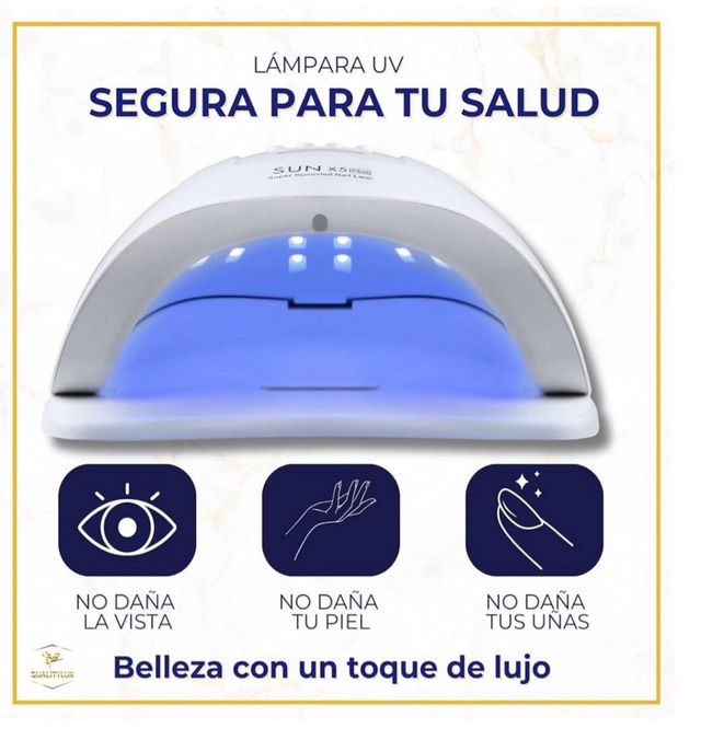 Lámpara Uñas LED UV 72W Profesional