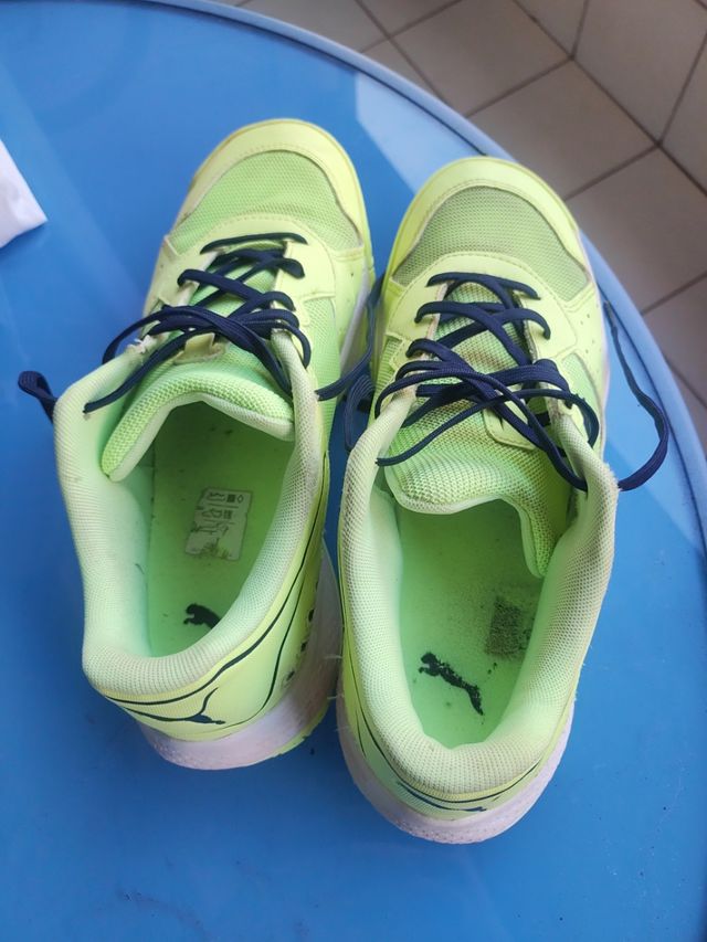 Zapatillas Padel/Tenis Puma Neón