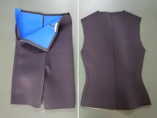 Chaleco y pantalón neopreno mujer SCS