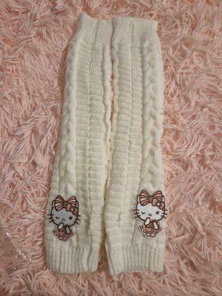 Luvas compridas Hello Kitty malha