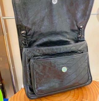 Bolso YSL Saint Laurent Cadena Negro