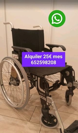 Alquiler Silla de Ruedas 25€ mes