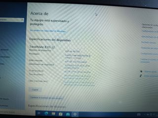 Portátil Acer TravelMate B311-32 Negro