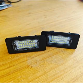 Luces LED Matrícula BMW E39 E60 E90 E91 E82 E88 E7