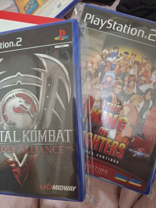 Lote 5 juegos PS2 nuevos: Tekken 4, Kingdom Hearts