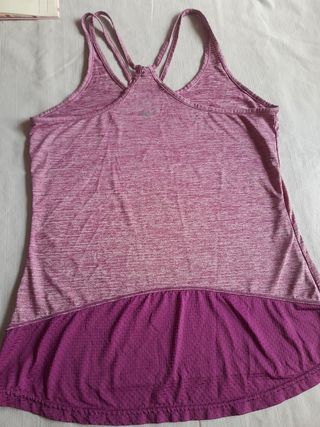 Camiseta tirantes Mizuno rosa