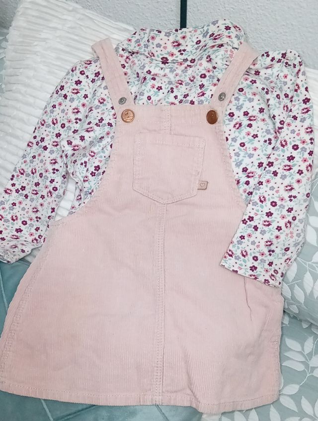 Lote Ropa Bebé: Pichi, Vestido, Bata y Bodies