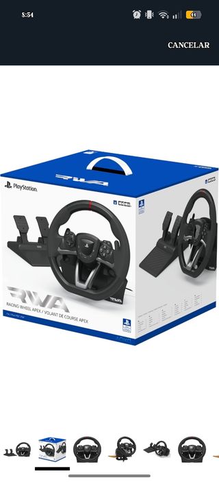 Volante PlayStation PS5 PS4 PC