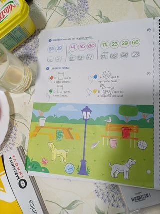 Libros de 2 primaria  SOLO QUEDA EL DE MATEMÁTICAS