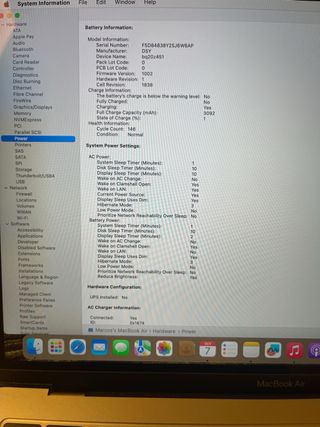 MacBook Air 13” Retina 2018