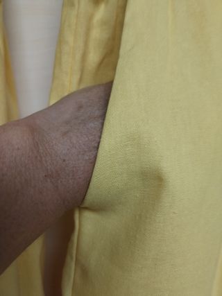 Conjunto amarillo talla grande