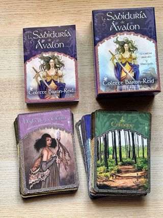 Cartas tarot Oráculo La Sabiduría de Avalon