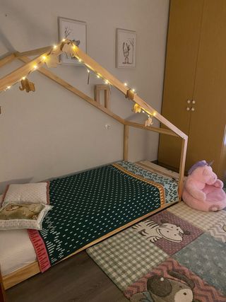 Cama Casa Montessori Madera