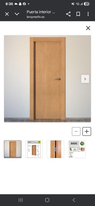 Puerta de madera
