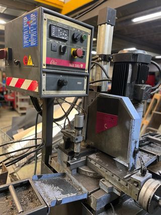 tronzadora MEP TIGER 350 SX + 2 carriles + discos