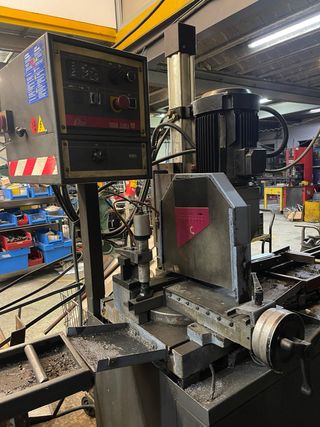 tronzadora MEP TIGER 350 SX + 2 carriles + discos