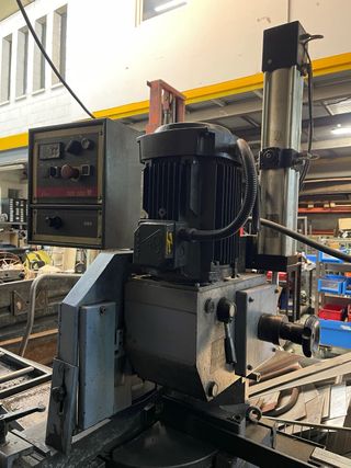 tronzadora MEP TIGER 350 SX + 2 carriles + discos