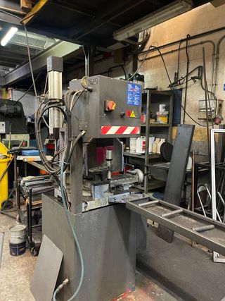 tronzadora MEP TIGER 350 SX + 2 carriles + discos