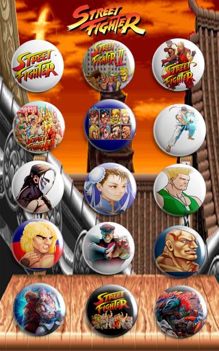 CHAPAS VIDEOJUEGOS: STREET FIGHTER