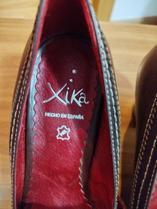 Zapatos Xika Marrones Hecho en España