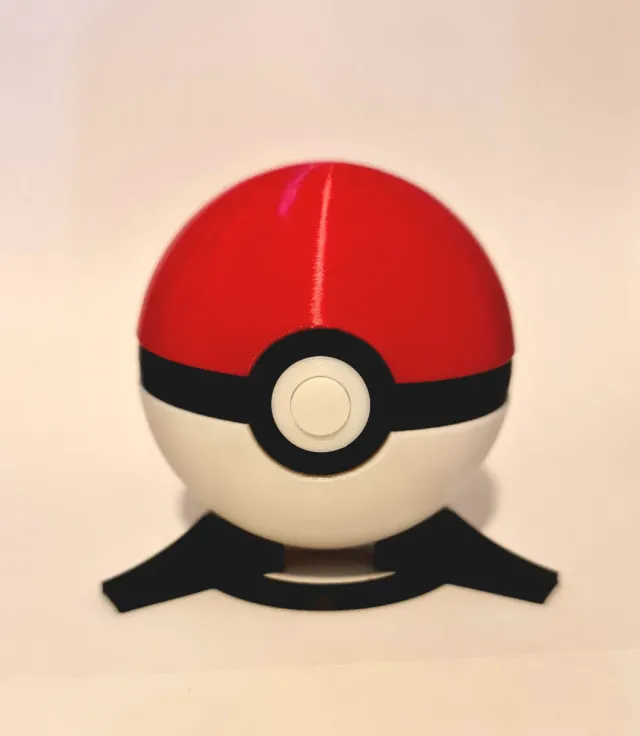 Pokeball Clásica Tamaño real Impresa 3D