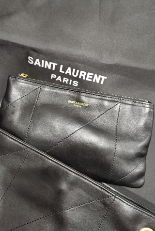Bolso YSL Jamie Large Pochon Negro Dorado