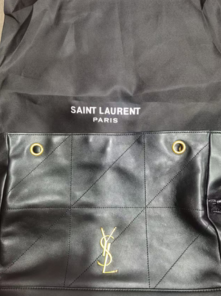 Bolso YSL Jamie Large Pochon Negro Dorado