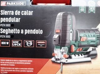 Caladora, maleta sierra calar. LED laser. Nueva.