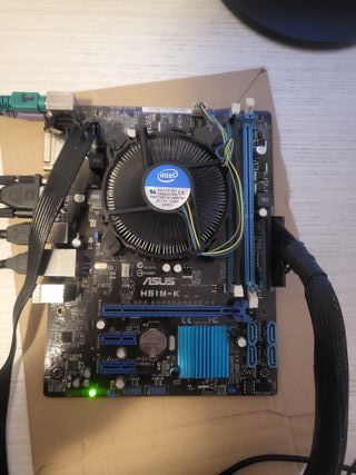 Combo Placa base ASUS H61M-K + CPU PENTIUM G2030