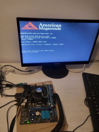 Combo Placa base ASUS H61M-K + CPU PENTIUM G2030