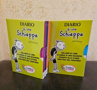 Set 6 libri di Diario di una schiappa