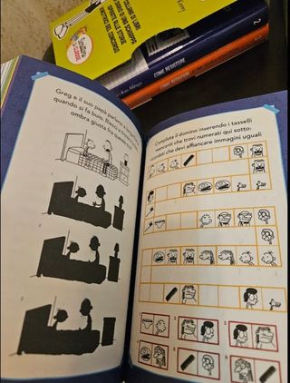 Set 6 libri di Diario di una schiappa