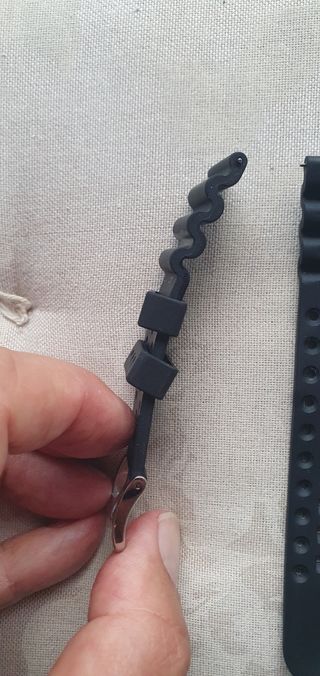 Correa de caucho. Marca Wocci - Reloj buceo 20mm.