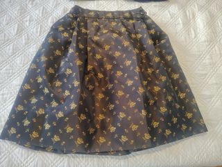 Traje Baturra Niña Negro Multicolor
