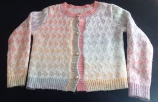Chaqueta de punto multicolor mujer
