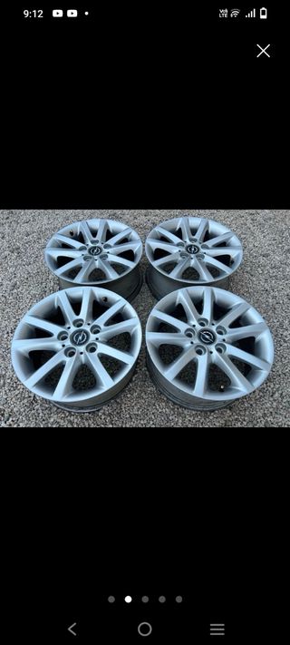 Llantas aluminio 16 Opel Vivaro/Primastar