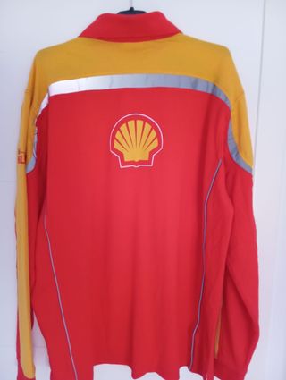 Camiseta Shell V-Power Ferrari Talla XL
