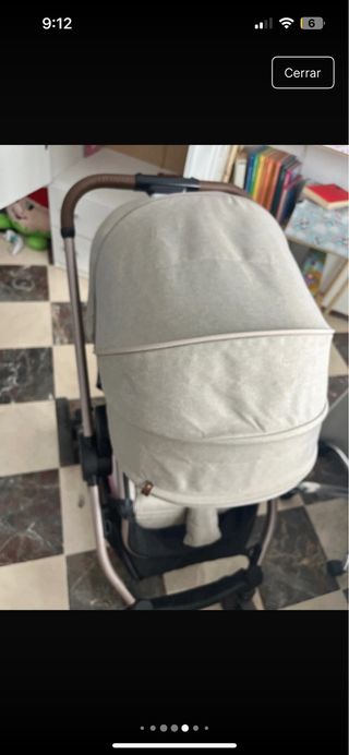 Carro bebé Chicco capazo + silla