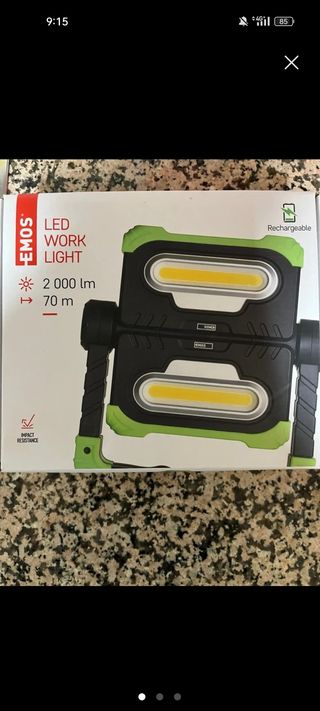 Foco LED EMOS Recargable