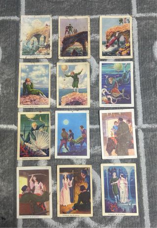 COMPLETA- Colección Cromos Antiguos Ilustrados