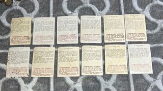 COMPLETA- Colección Cromos Antiguos Ilustrados