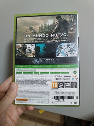 Call of Duty: Ghosts Xbox 360 Edición Limitada