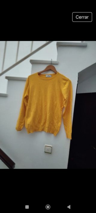 Jersey amarillo con puntos