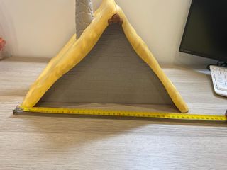 Casa de Playmobil con tejado amarillo