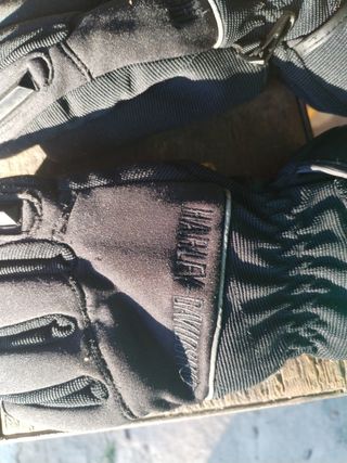 Guantes Harley Davidson Negros talla s